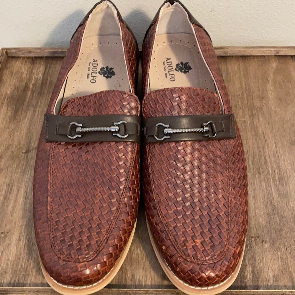 Mens Brown Leather Shoes